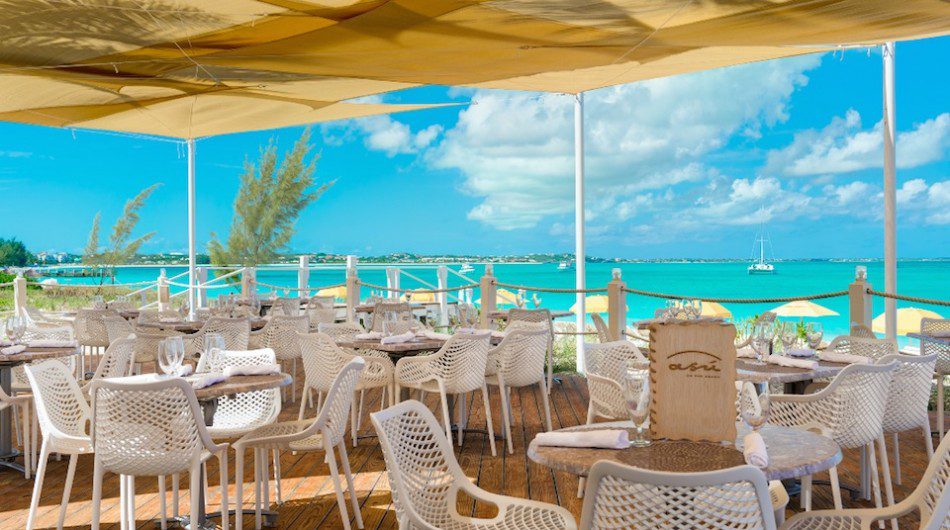 A New Seaside Restaurant in Turks and Caicos