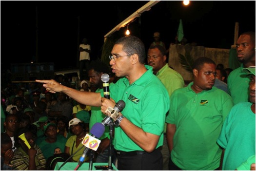 Holness Calls for Safe, Peaceful Election