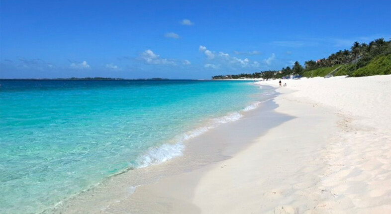 cabbage beach caribbean beaches