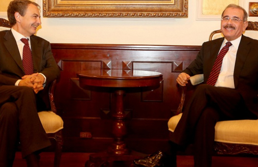 Dominican Republic's Medina Meets With Former Prime Minister of Spain