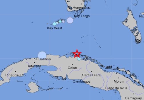 Cuba Florida Keys Lightly Shaken By 5 1 Magnitude Earthquake