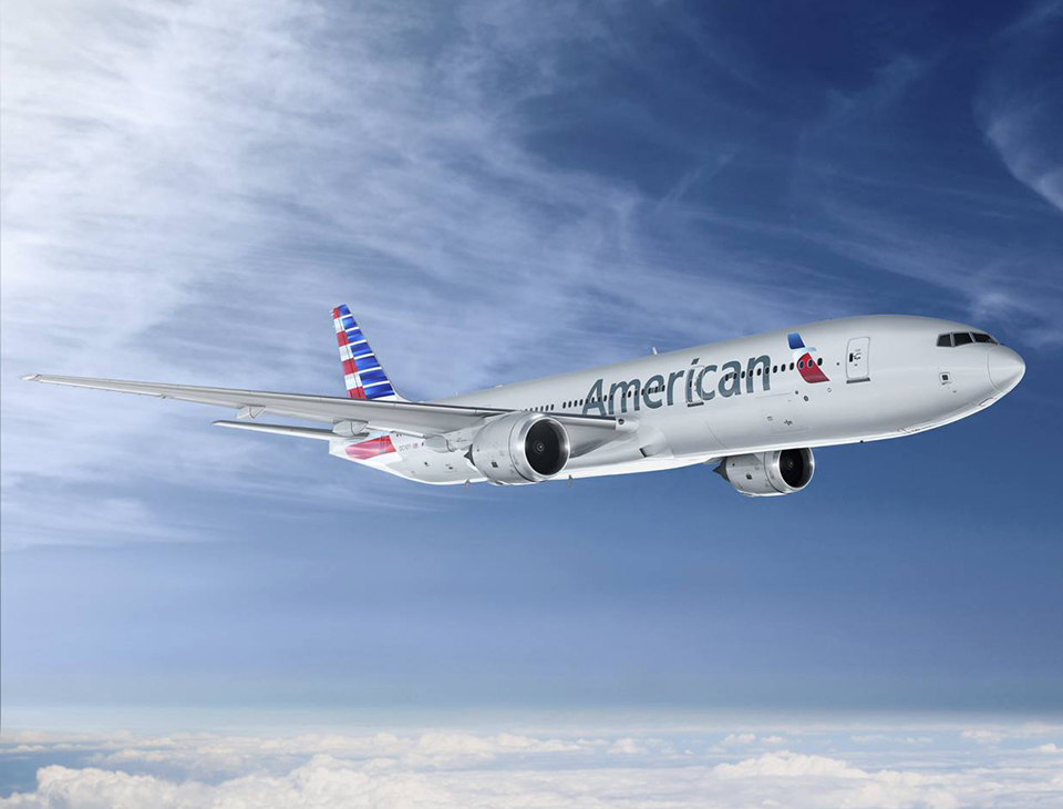 American Airlines Slide