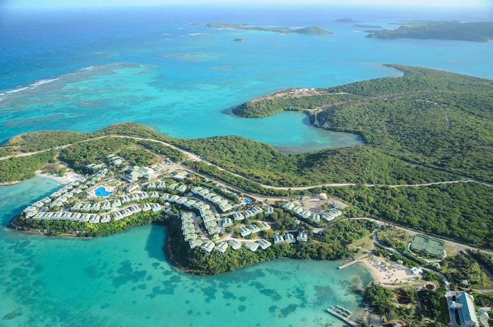 The hotel is set on a national park.