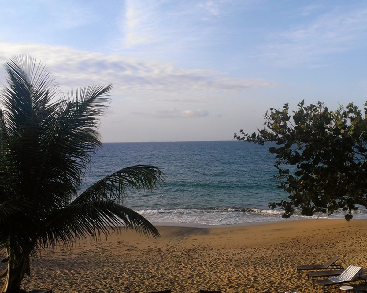 beach on vieques, a caribbean island you can visit without a passport