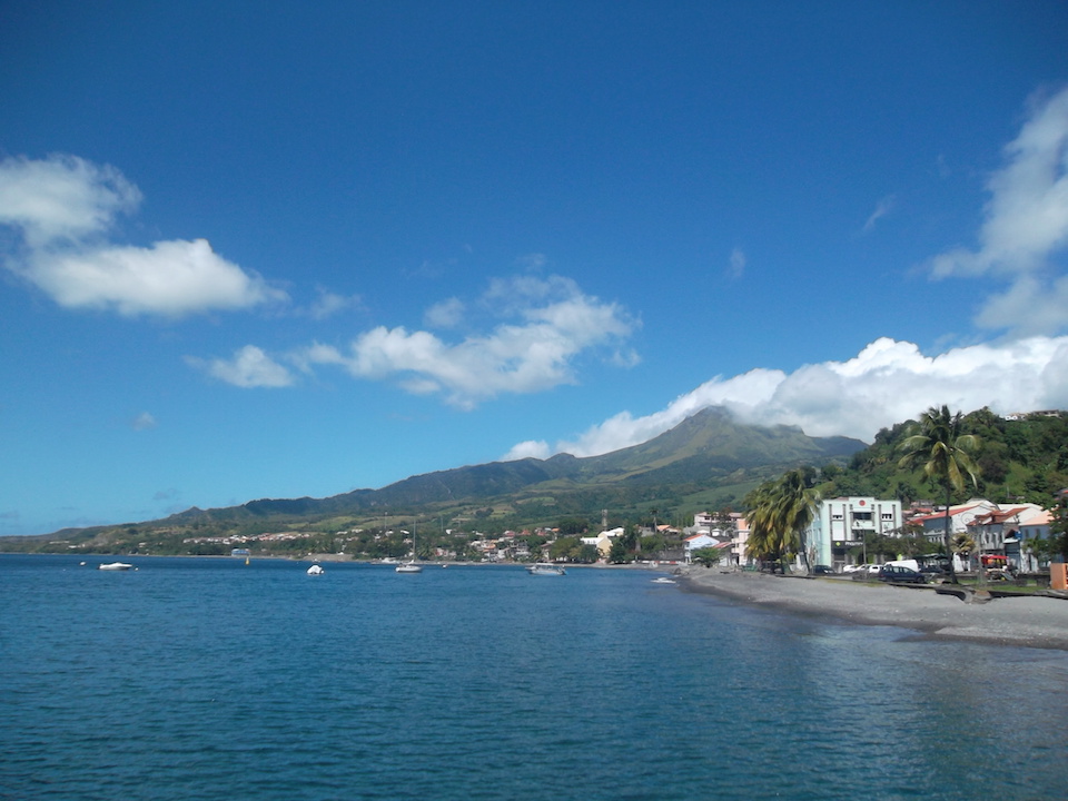 St Pierre in Martinique.
