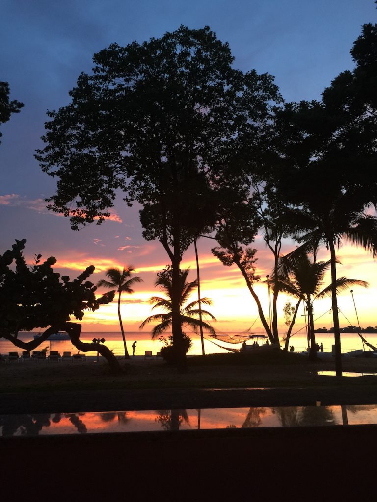 Sunset in Jamaica
