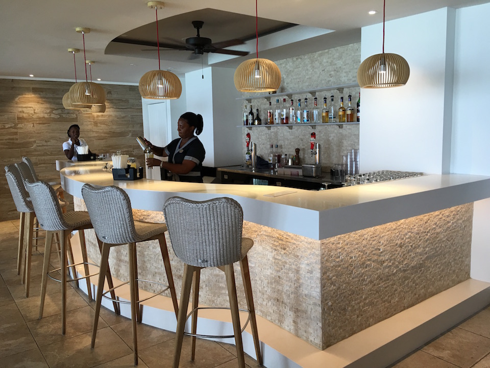 The bar at Seascape.