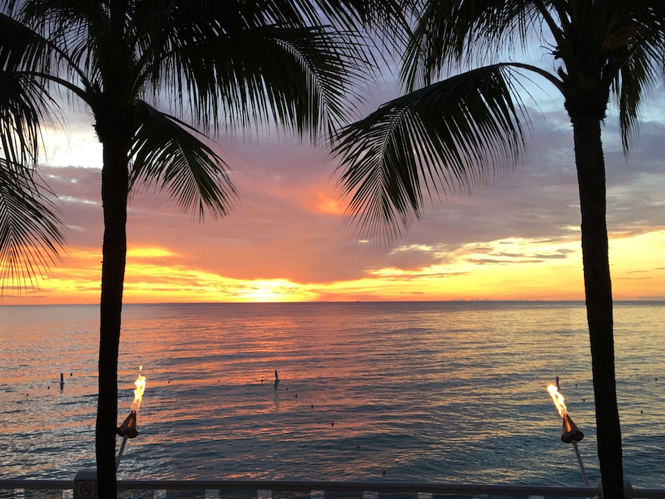 Bajan sunsets are special.