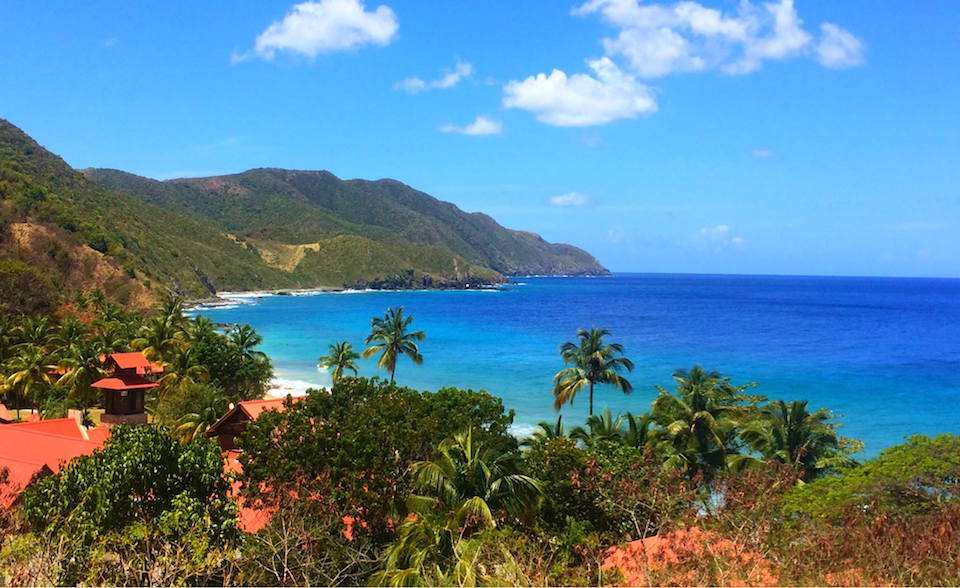 View of the sea at the Renaissance St. Croix