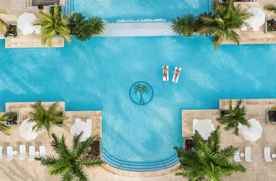 Poolside at Couples Negril.