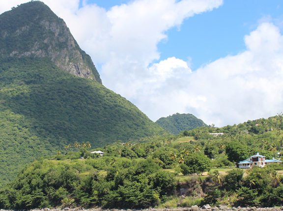 saint lucia tourism records piton