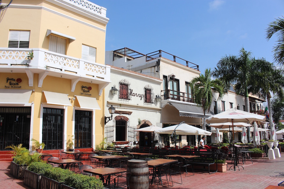 a cafe in santo domingo.