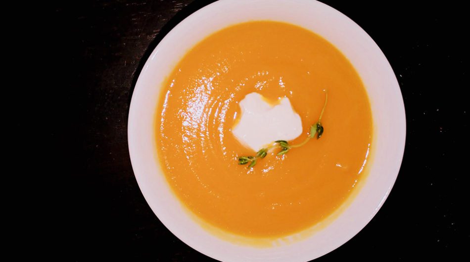 The Perfect Caribbean Carrot Soup