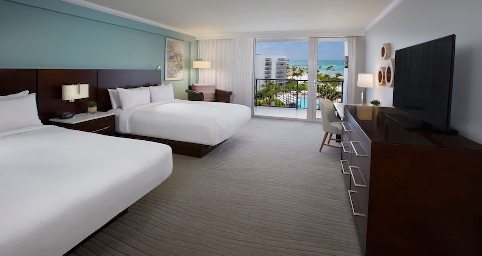 Aruba Marriott Completes Room Upgrades