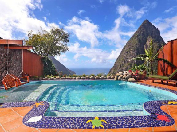 Few Caribbean destinations boast the sheer diversity of Saint Lucia’s hotel product. The range is vast, from tiny eco-friendly retreats to sprawling beach resorts to all-inclusives and full-fledged bucket-list experiences. That means there’s something for every kind of traveler here, whether you want to bring your family to the sand, take your significant other on an adults-only escape or spend a few nights in the rainforest.    Here are 15 great Saint Lucia resorts worth checking into right now.    Marigot Bay Resort It’s hard to find a more complete resort in Saint Lucia, with a broad portfolio of amenities, including a spectacular island beach, outstanding, diverse food, a serene spa and the added benefit of the energy of a megayacht marina. And that’s without mentioning the spacious, beautifully appointed rooms (just make sure you get one with a private hot tub.)  Ladera The resort that pioneered the three-walled concepts remains one of the Caribbean’s most romantic hotels — and one of the region’s most authentic places to stay, too. The wood construction, warm service and breathtaking scenery will take you to another place entirely — while never letting you forget you’re in Saint Lucia.   Jade Mountain Home to perhaps the world’s most iconic infinity pools, this resort is equal parts luxury hotel and spaceship, a transformative experience that has long set the standard for adults-only retreats. The only problem here is the withdrawal when you come back to earth.   Cap Maison This is Saint Lucia’s hotel for gourmands, for those who love good, old-fashioned luxury, the kind you find in world-class restaurants, in gastronomically-inclined beach bars and in voluptuously designed hotel rooms. This is the essence of boutique hospitality.   The Landings You can travel across the island and not find better service than you get at The Landings, perched on a gorgeous stretch of beach in view of Saint Lucia’s Pigeon Island. This is one of the island’s best beach hotels, and it’s got some of its most comfortable rooms, with the full kitchens giving travelers the chance to experience a different level of living in Saint Lucia.  Sugar Beach, a Viceroy Resort The blinding white sand and position at the base of Gros Piton provide for an intoxicating ambience, one that’s only enhanced by the amenities from on-the-sand bungalows to the ethereal Rainforest Spa. That’s without mentioning one of our favorite bars on the island, the rum-focused Cane Bar.   Ti Kaye This has long been one of Saint Lucia’s best-kept secrets. There are just 33 cottages and rooms at this adults-only resort, with breezy oceanfront accommodations and a locally-focused spa. But the real standout is the food and beverage offering, which includes the largest underground wine cellar on the whole island.    Fond Doux Whether you stay here for one night or a week, a stop at Fond Doux is a must for those in search of the essence of Saint Lucia. Set on a 250-year-old plantation, travelers here become immersed in the natural splendor of the island, from freshly-grown cacao to a host of nature trails. When you stay here, you’re right in the heart of the rainforest — and it’s not an experience you’ll soon forget.    Bay Gardens Beach Resort You won’t find a better value anywhere in Saint Lucia than this Reduit Beach standout, long one of the most beloved Saint Lucia resorts. And if you want to hop around, it’s part of a burgeoning collection of hotels, from the Bay Gardens Marina Haven to a new villa collection called Water’s Edge.   Stonefield Villa Resort This is a place that just oozes romance and authenticity, with a collection of 17 one, two, three and five-bedroom villas in view of the Pitons. And, yes, they’re full-fledged villas, each of which boasts its own private pool and outdoor shower. This is a place for serenity and seclusion, where you’ll enjoy a very different kind of life in Saint Lucia.   St James’s Club Morgan Bay It’s a classic Caribbean all-inclusive, but it’s also got the laid-back ambience Saint Lucia is famous for. That’s a rather delightful combination. Here, you get six restaurants, six bars, four pools (including a spectacular rooftop adults-only pool near the spa) and a wonderful location that puts everything from golf to nightlife within very easy reach.  Sandals Regency La Toc We couldn’t do a list of must-visit resorts in Saint Lucia and not mention Sandals, which boasts three Saint Lucia resorts, including the Grande St Lucian, the Halcyon Beach and the La Toc, with La Toc our favorite for some time. The property, set on a 220-acre estate and a lovely stretch of beach, has nine eateries, eight bars and offerings like unlimited scuba diving and free greens fees. Serenity at Coconut Bay The newest addition to the popular Coconut Bay resort on the south of the island is a stunner, with 36 beautifully-appointed suites, all of which have their own private plunge pools. This adults-only oasis is a new level of luxury all-inclusive in Saint Lucia, and instantly one of the island’s most sought-after stays. The Harbor Club, Curio Collection by Hilton This new hotel in the Gros Islet area is a wonderful addition to Saint Lucia. The maritime-inspired design is hip and fresh, the dining options are varied and the pool complex, home to four multi-level pools, is worth the trip on its own. Add that to a marinafront location and you have an energetic hotel perfect for active travelers. Hotel Chocolat It’s hard to think of a cooler place to stay in Saint Lucia than this tiny boutique in Soufriere set on a working cacao plantation. It rather deftly marries the cool and the authentic, with rustic-chic “lodges,” a show-stopping infinity pool and one of the best restaurants on the island. But what you really won’t forget is the joy of making your own very own chocolate bar.