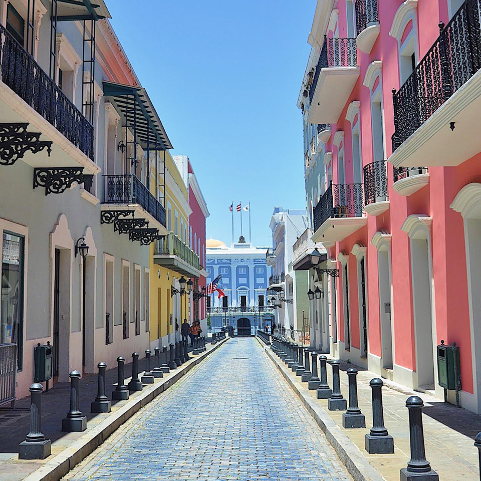 Caribbean Photo of the Week The Colors of Calle Fortaleza
