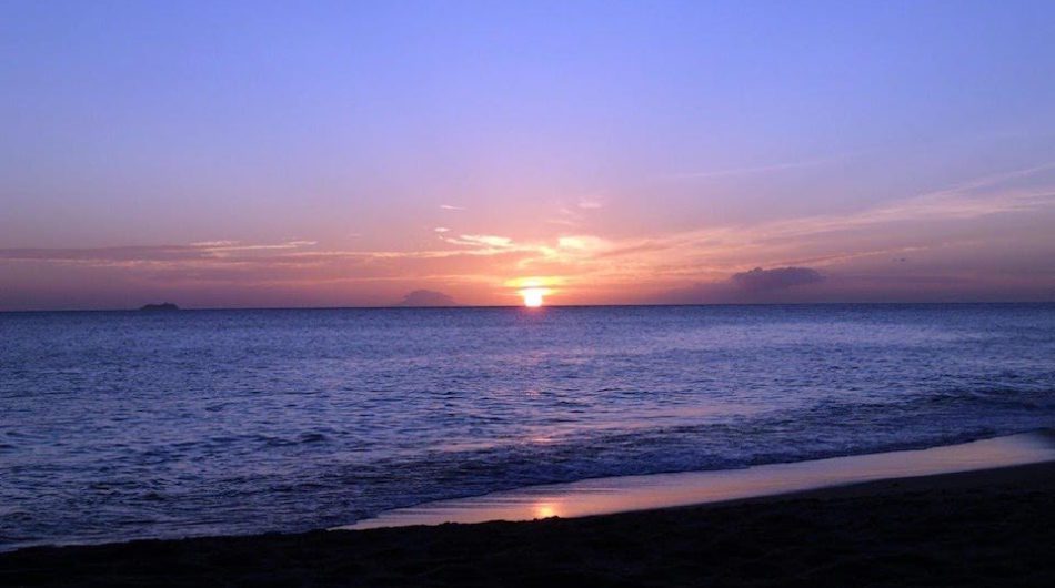caribbean antigua sunset