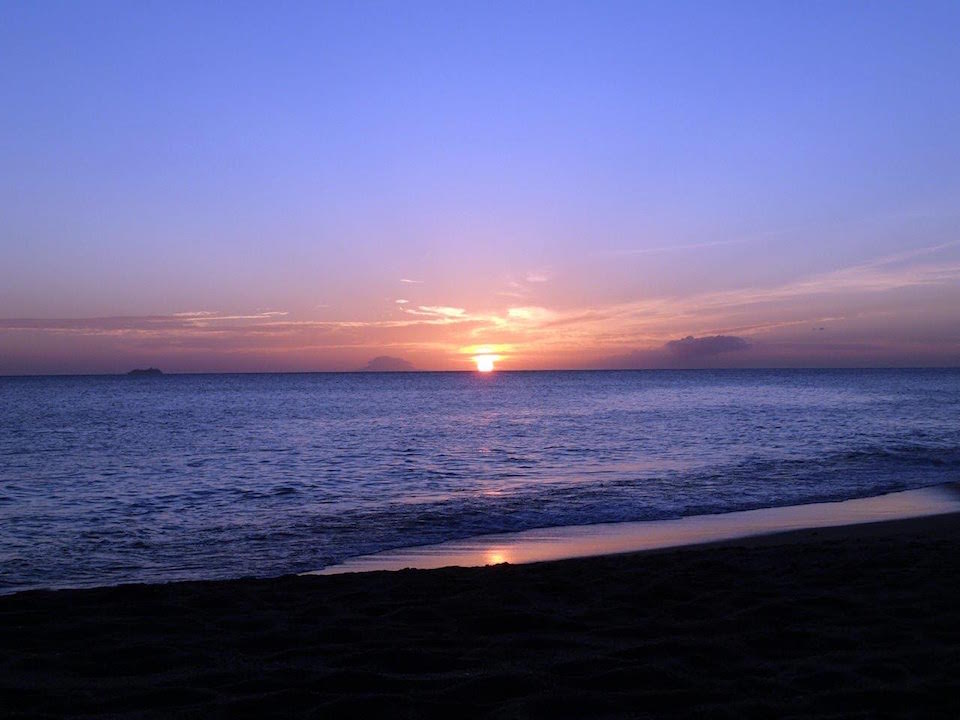 caribbean antigua sunset