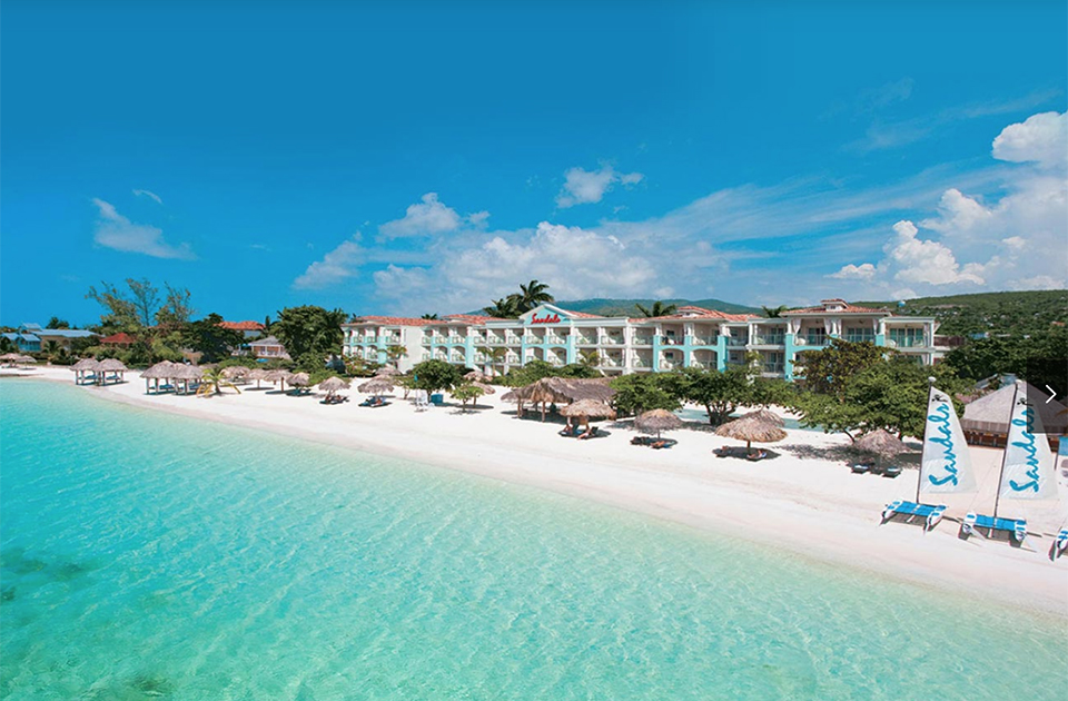 sandals american airlines jamaica