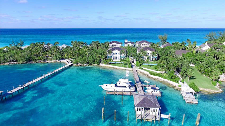 paradise island villa auction