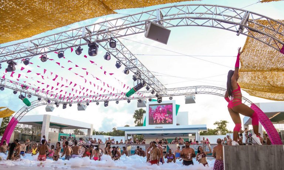 riu punta cana pool parties