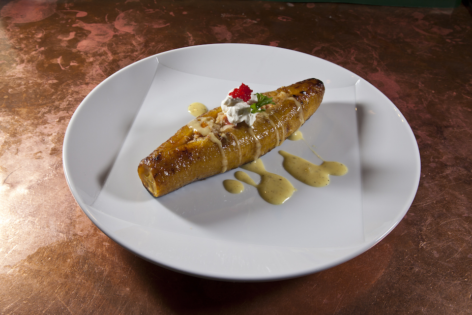 caribbean stuffed plantain