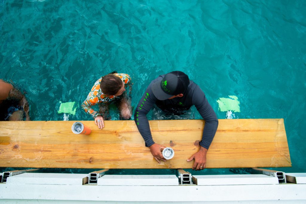 st john caribbean floating bar