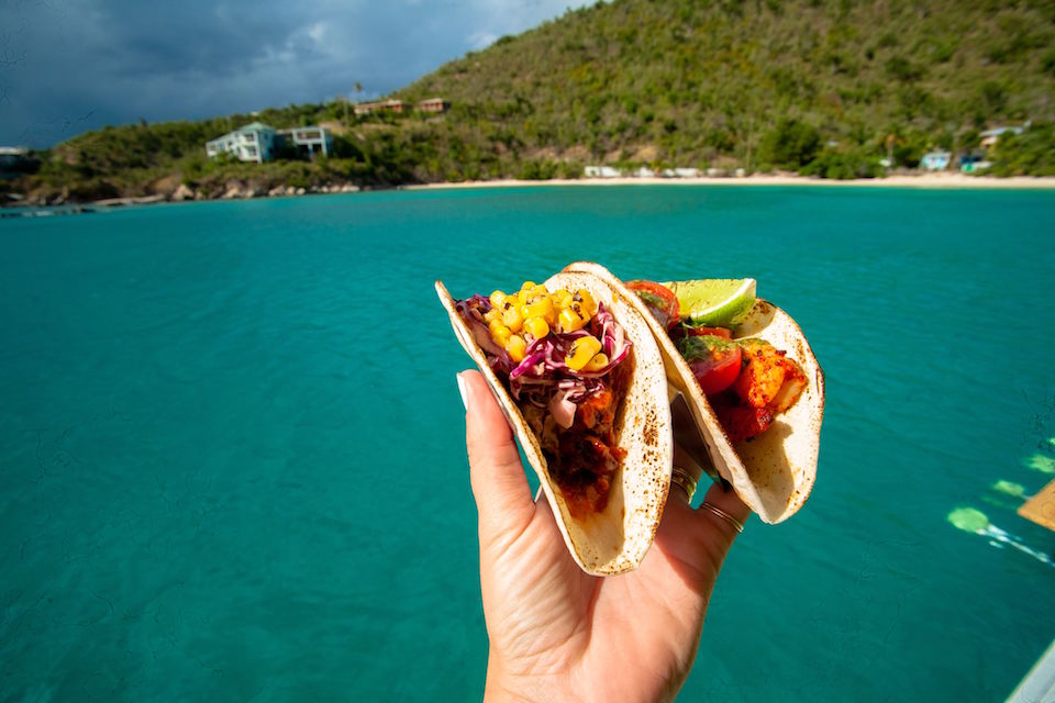 st john caribbean floating bar