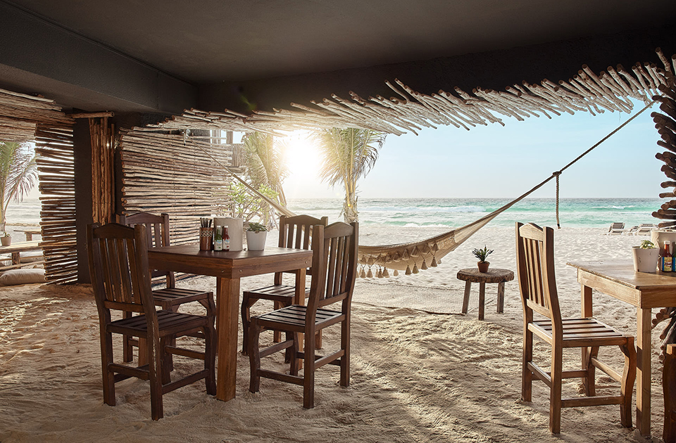 cancun beach shack