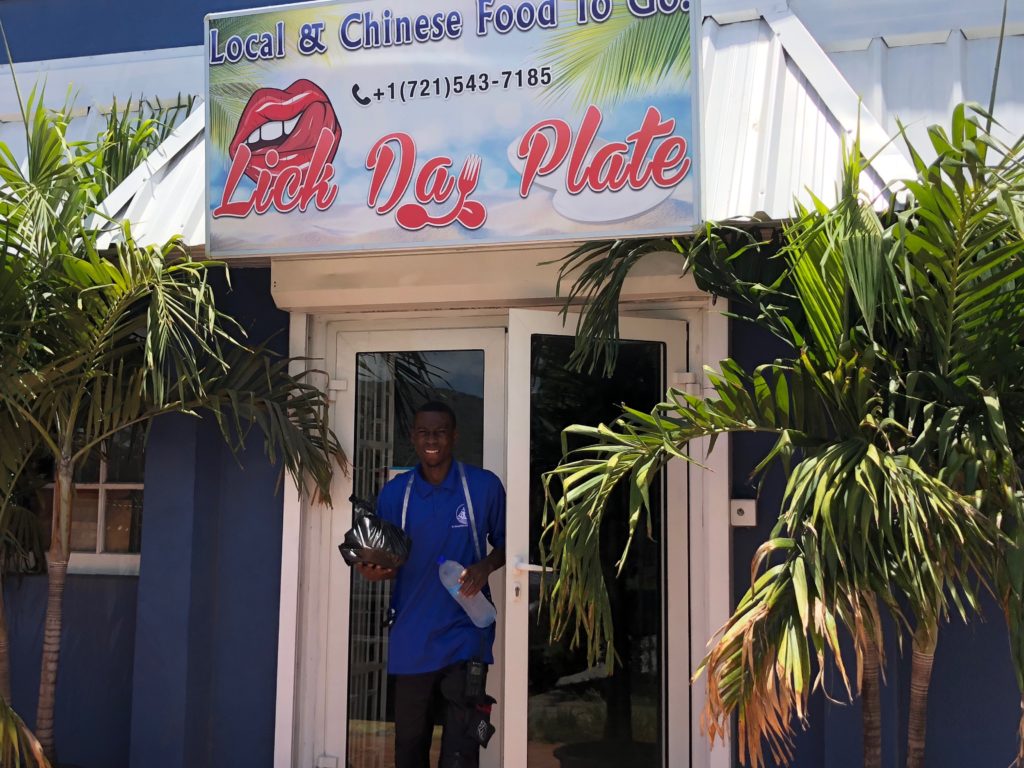 st maarten places to eat da plate