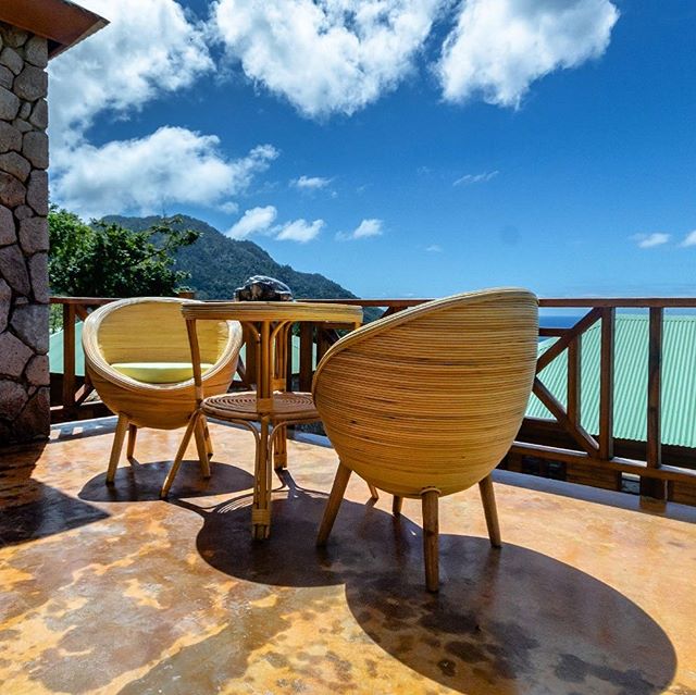 caribbean dominica hotel chairs