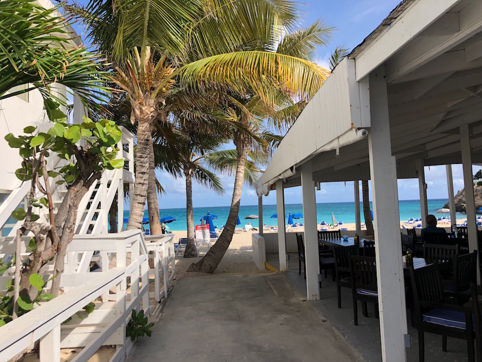 st maarten caribbean beach hotel bar