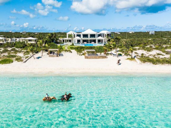 turks and caicos villa sells