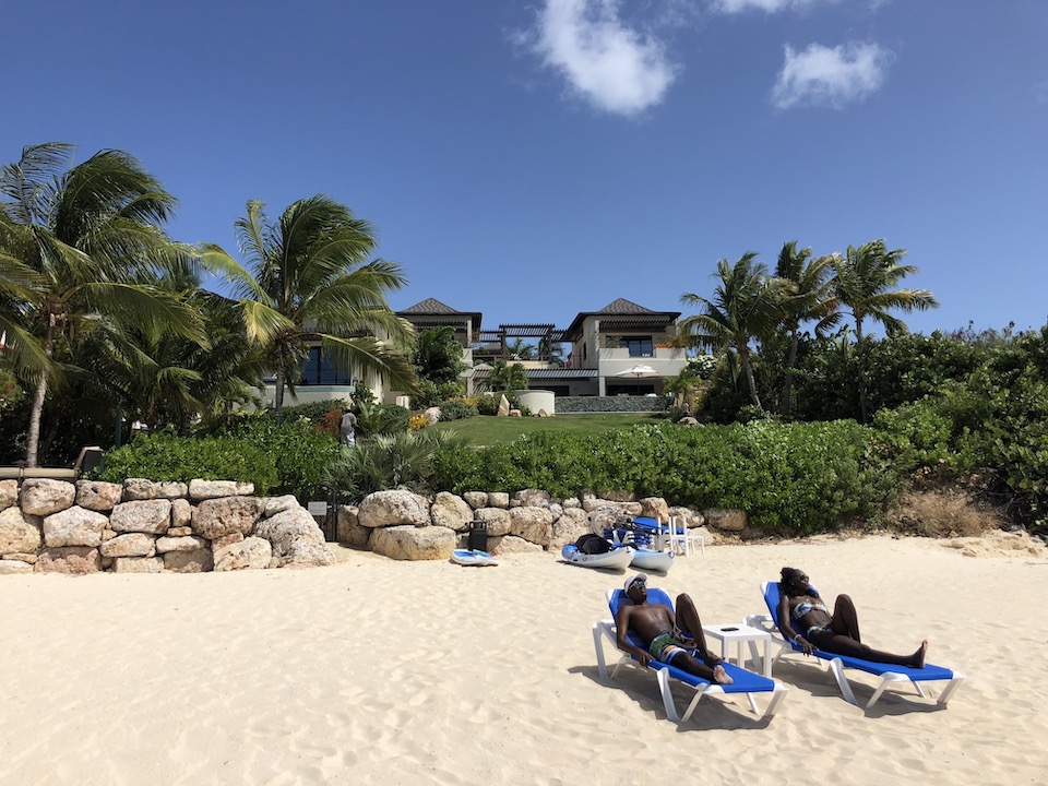 caribbean anguilla villa beach