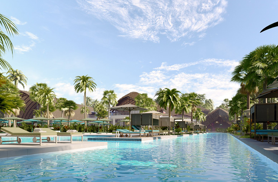 dominican republic club med resort pool