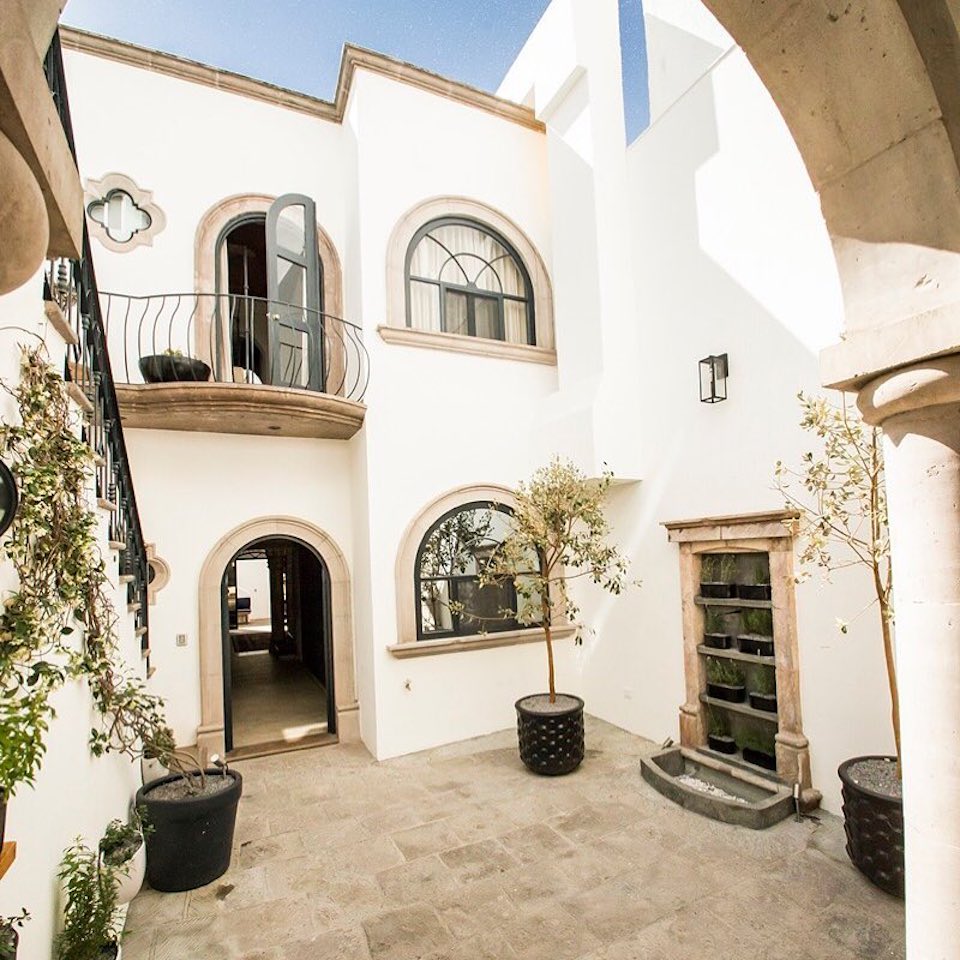 san miguel de allende boutique hotel courtyard 1