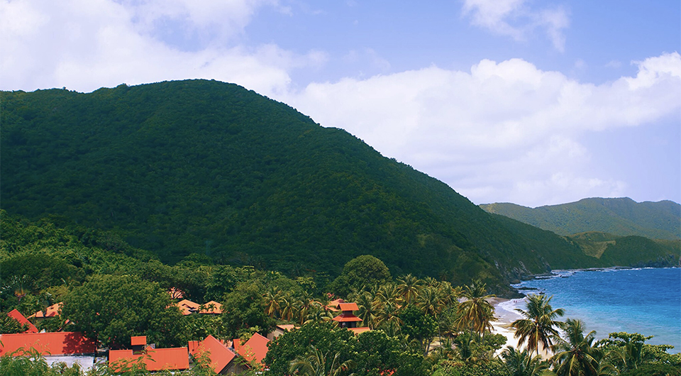 marriott st croix resort green aerial