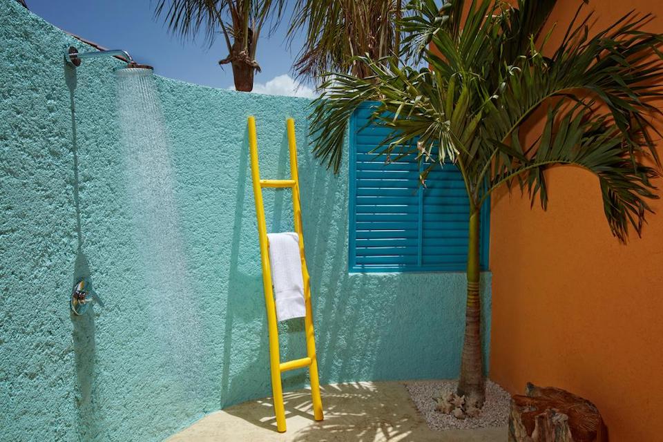 outdoor shower