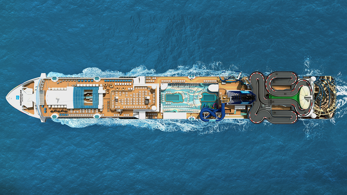 Norwegian Cruise Line Takes Delivery of New "Encore" Ship