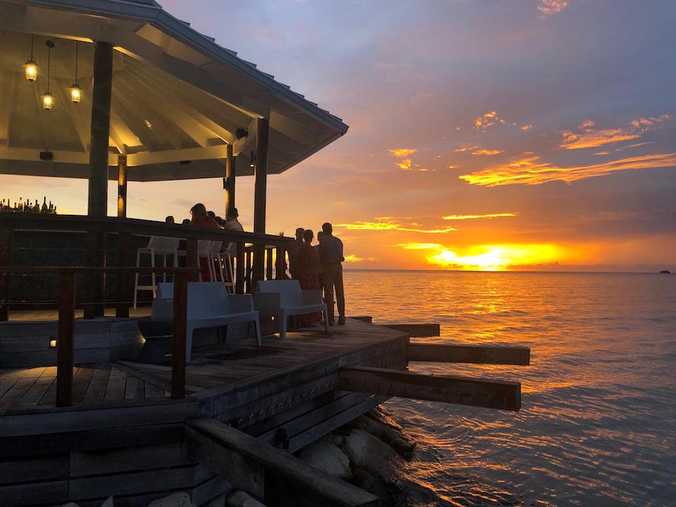 sandals jamaica sunsets