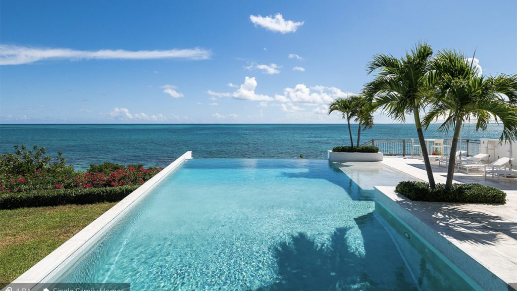 infinity pool turks and caicos