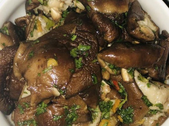 scotch recipe caribbean mushrooms