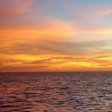 caribbean aruba photo sunset