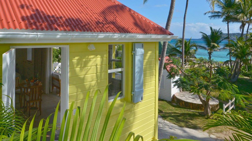 colorful caribbean beach resort st barth 