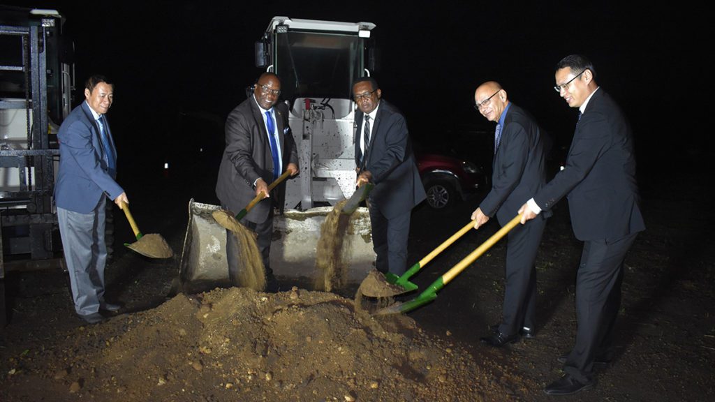 st kitts new hotel groundbreaking