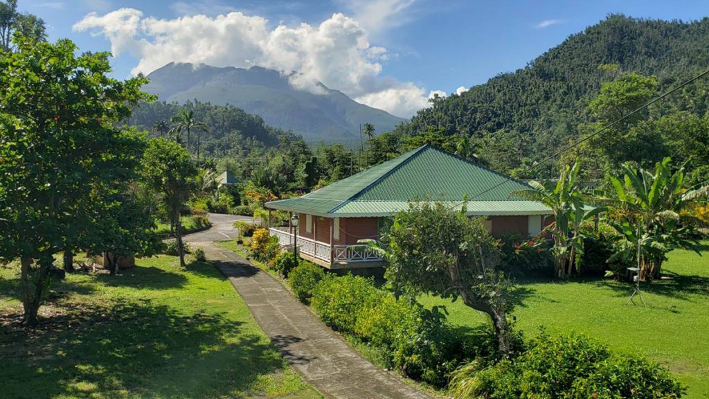 dominica hotel rosalie bay