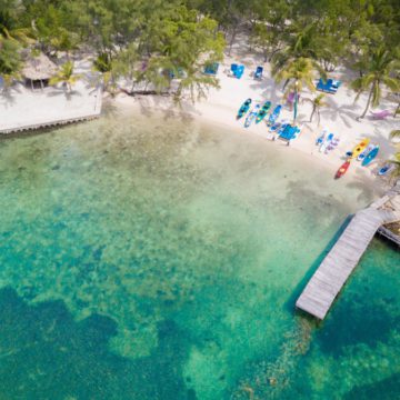 belize resorts private island