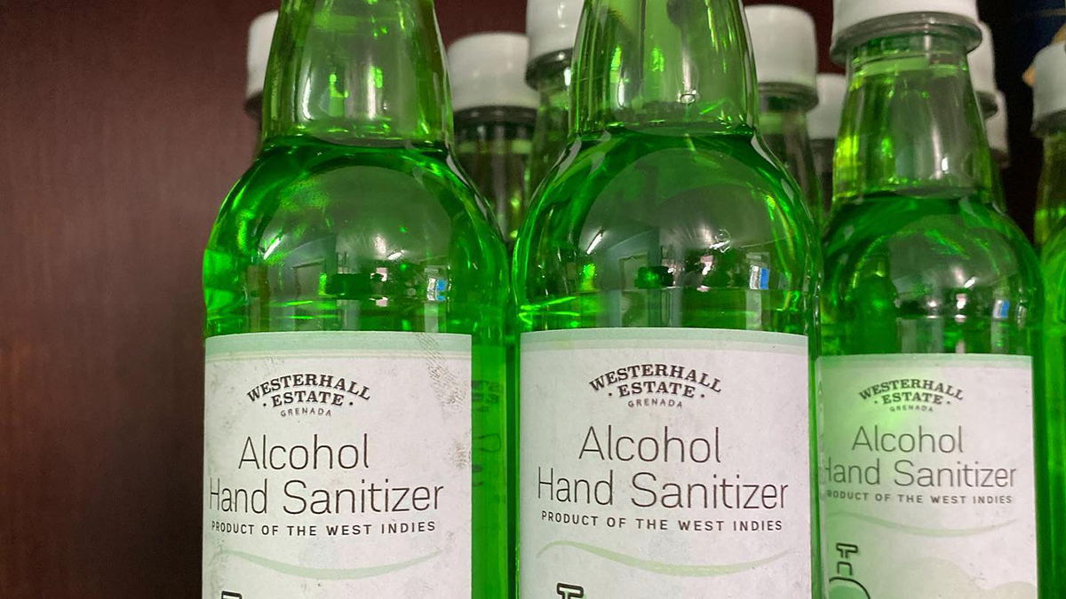 Grenada Distilleries Step Up to Make Hand Sanitizer