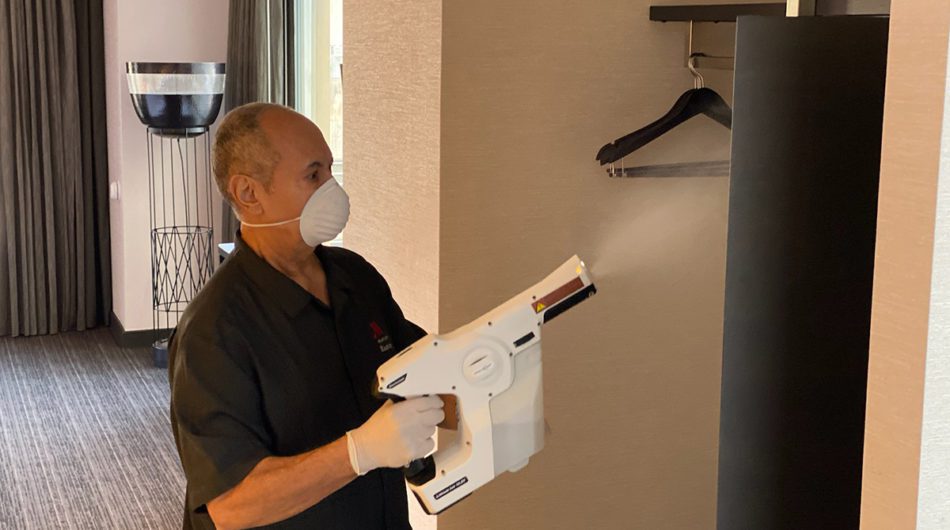 marriott hotels clean