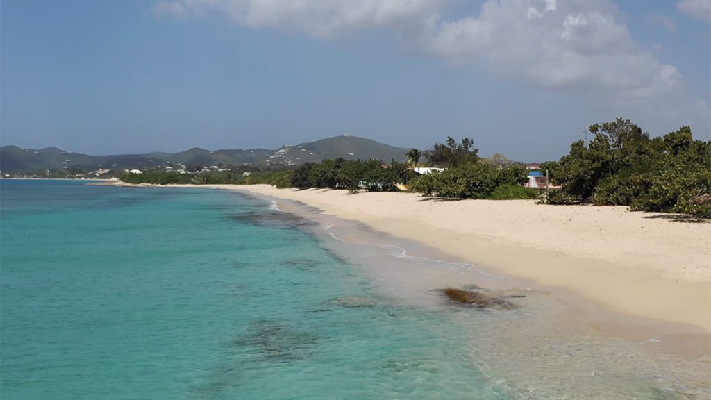 usvi charter yacht beach